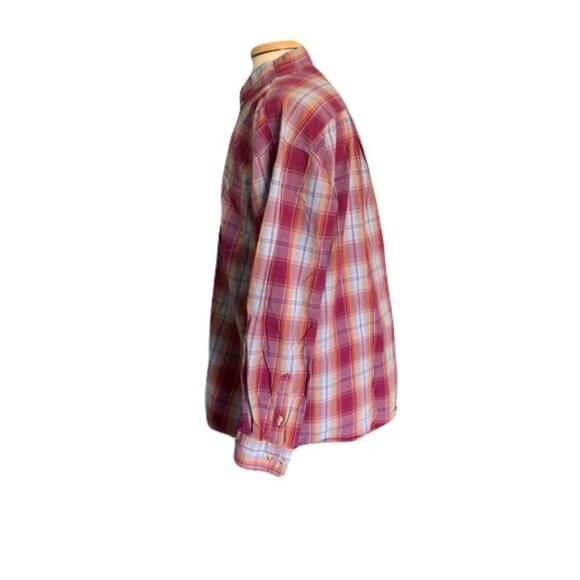 Wrangler 20x Extra Large Multi Color Plaid Western Button Front Shirt - Picture 2 of 4